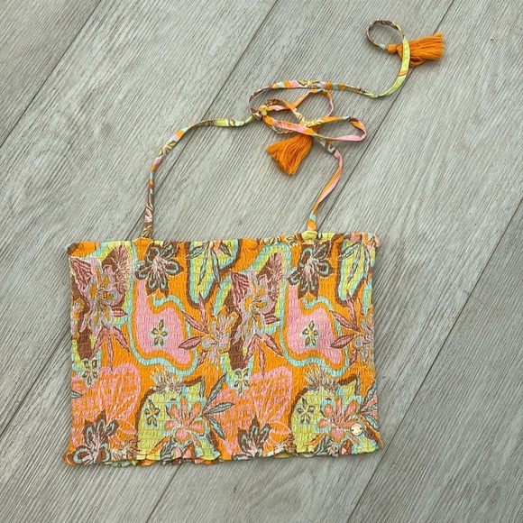 Roxy Warm Waters - Bandeau Top size Medium - Picture 5 of 13